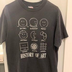 A clean vintage History of Art tee from 1991
